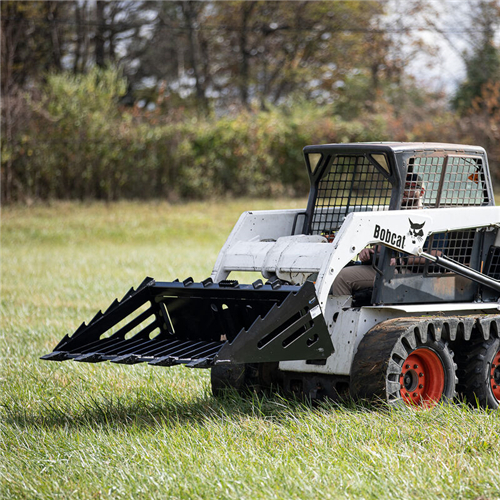 79-2-rock bucket skid steer loader