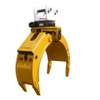 Customized High Quality Manufacture Excavator Rotating Hydraulic Grapple for Sale