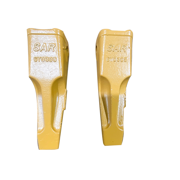 6Y0309 Wheel Loader Casting Cat Mini Excavator Bucket Teeth